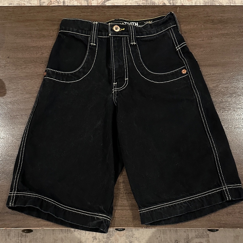 JNCO Black Jean Shorts